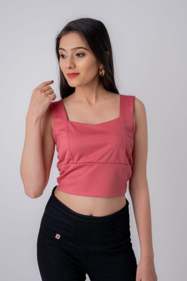 Lycra Blend Fabric Top