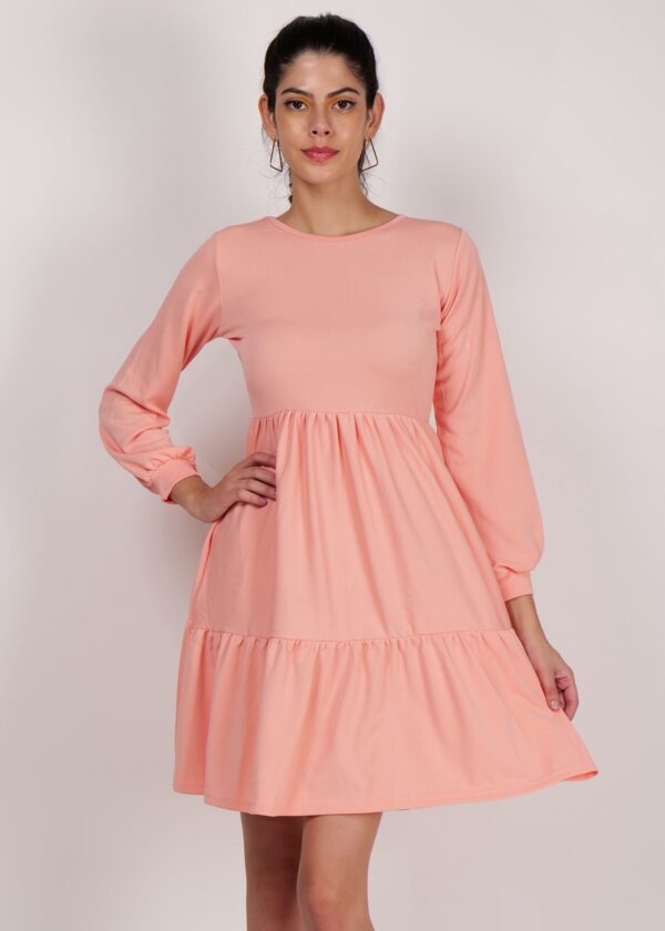 Women’s Premium Stylish Short Western Dress Regular Fit with Full Sleeves
