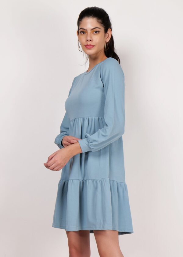 Women’s Premium Stylish Short Western Dress Regular Fit with Full Sleeves - Image 2