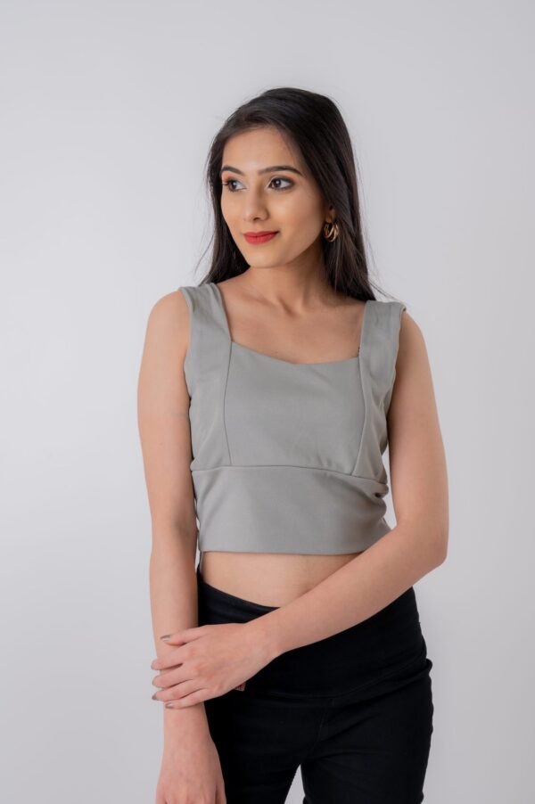 Lycra Blend Fabric Top - Image 3