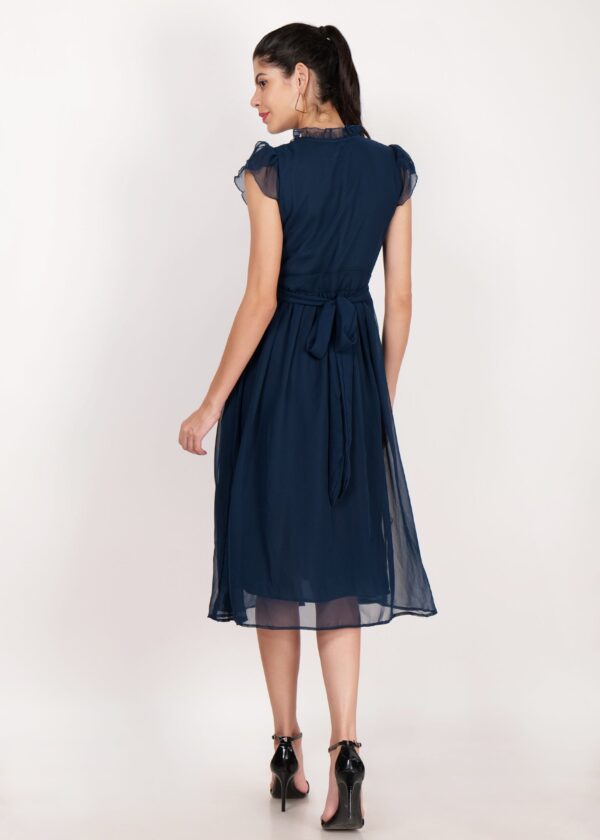 Women Premium Long Georgette One Piece Dress - Image 3