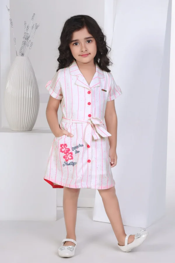 Fancy Girls Stripped Dress