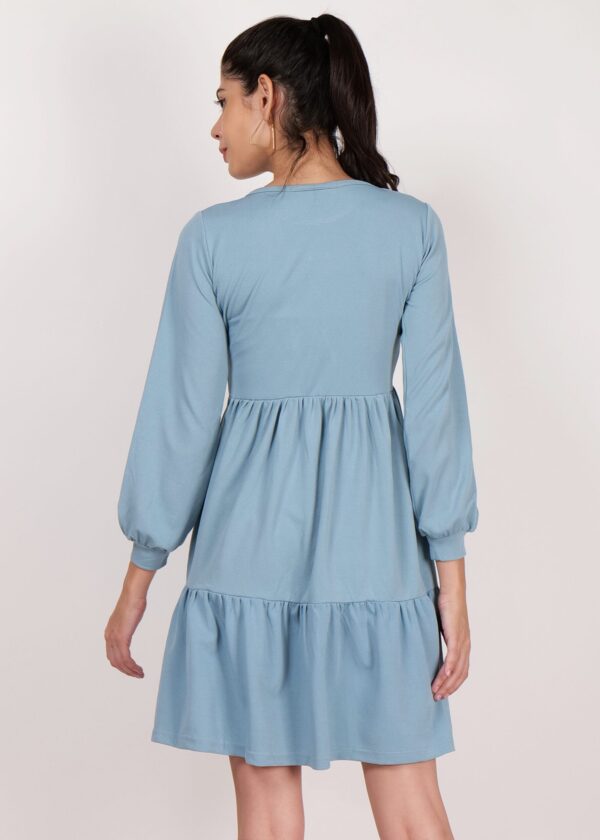 Women’s Premium Stylish Short Western Dress Regular Fit with Full Sleeves - Image 4