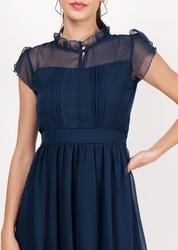 Women Premium Long Georgette One Piece Dress - Image 5