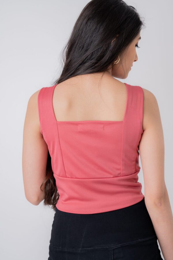 Lycra Blend Fabric Top - Image 5