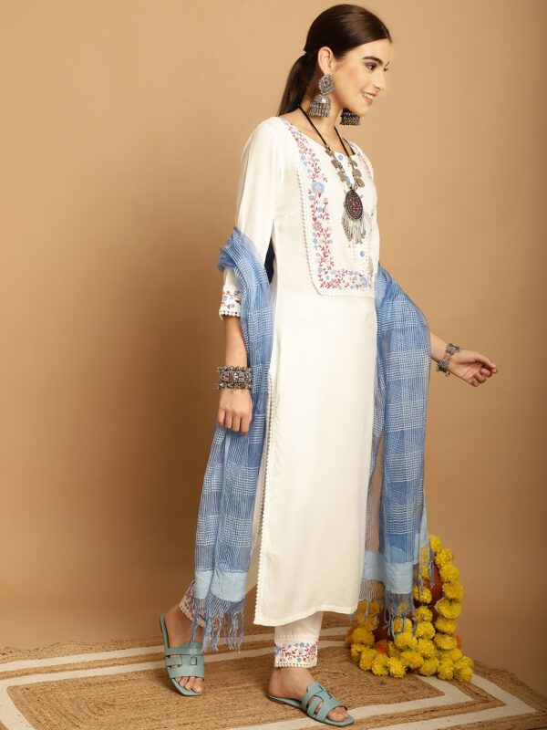 Kurta Palazzo set with duppatta - Image 4