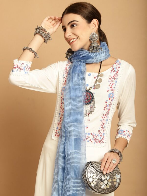 Kurta Palazzo set with duppatta - Image 6