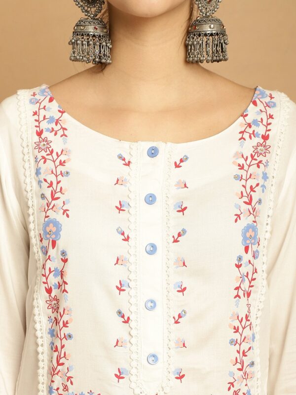 Kurta Palazzo set with duppatta - Image 7